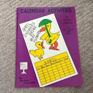 Vintage Calendar Activities - Teacher Created Materials - Copyright 1980
